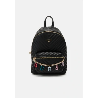 Abbildung von Guess Junior Small Backpack Unisex Tagesrucksack Jet black für Kinder, Größe: One Size,
