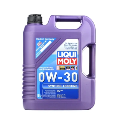 Abbildung von Liqui Moly Synthoil Longtime 0W 30 5l Motoröl 8977 VOLKSWAGEN: Golf 4, 5, 7, AUDI: Q3, A4 B8 Avant, A6 C6 Avant