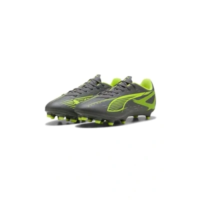 Abbildung von PUMA Unisex Ultra 5 Play FG/AG Fussballschuh, Matte Aged Silver Yellow ALERT Silver, 41 EU