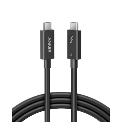Abbildung von Anker Thunderbolt 4 Zertifiziertes Kabel USB C auf mit 100W Leistung, Unterstützt 8K Display und 40 Gbit/s Datentransfer, Kompatibel iPhone 16/15 Serie, MacBook, iPad, Galaxy S24