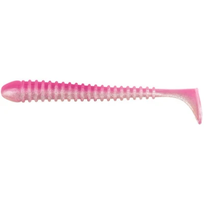 Abbildung von Jackson The Worm 15cm Pink Glitter Gummifisch