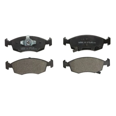 Abbildung von BRECK 25323 00 702 10 Bremsbelagsatz mit akustischer Verschleißwarnung, inkl. Verschleißwarnkontakt FIAT: Panda III Hatchback, LANCIA: Ypsilon