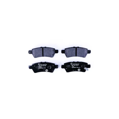 Abbildung von HELLA 8DB 355 012 081 Bremsbelagsatz mit akustischer Verschleißwarnung NISSAN: NP300 Navara Pickup, Pathfinder 3, Platform / Chassis