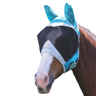 Abbildung von Shires Fliegenmaske mit Ohren Mesh Teal Shetland Agradi.deVerkauft von Agradi