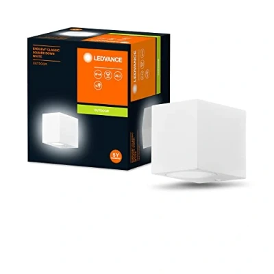 Abbildung von LEDVANCE Endura Classic Square Wandlampe down weiß