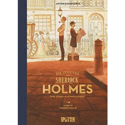 Abbildung von Sherlock Holmes: Eine Studie in Scharlachrot: Illustrierter Roman