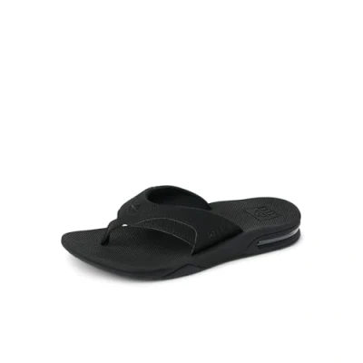Abbildung von Reef Fanning All Black, Herren Zehentrenner, Schwarz (All Black ALB), 46 EU (12 UK)