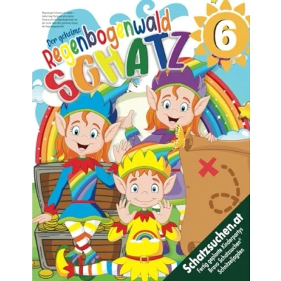 Abbildung von Regenbogen Schatzsuche Kinder Geburtstag Partyspiel ab 6 Jahren: im Regenbogenwald: Auf der Suche nach dem geheimen Schatz Regenbogenwichtel (Bravo Schatzsuche)