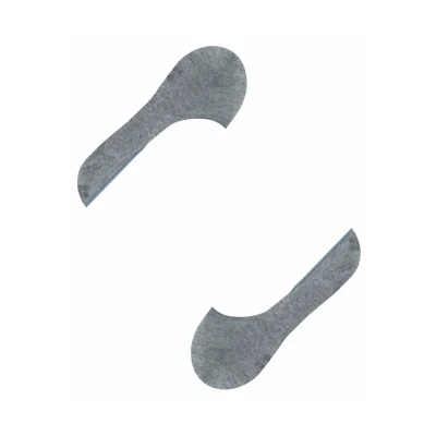 Abbildung von Falke STEP Medium CUT BOX Füßlinge, Herren, Größe: 43 44, Light greymel