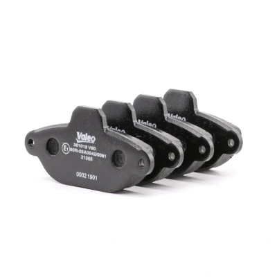 Abbildung von VALEO 301012 Bremsbelagsatz FIRST Vorderachse exkl. Verschleißwarnkontakt ohne Anti Quietsch Blech FIAT: Panda II Hatchback, Punto Hatchback