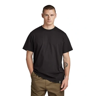 Abbildung von G Star Essential RN BOXY Tshirt basic, Herren, Größe: Medium, Schwarz