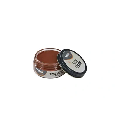 Abbildung von TRG the One Shoe Cream, Creme für Leder und Kunstleder, Braun (129 Light Brown), 50 ml