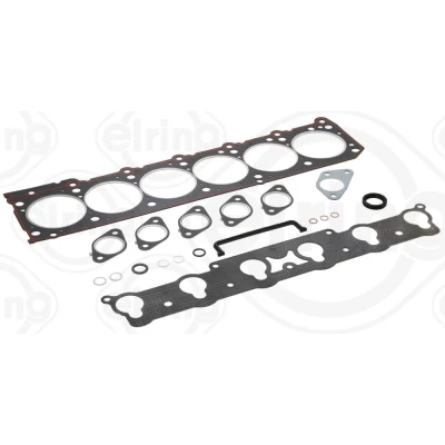 Abbildung von ELRING 816.361 Dichtungssatz, Zylinderkopf ohne Ventildeckeldichtung, Ventilschaftabdichtung MERCEDES BENZ: SL Convertible, E Class Saloon