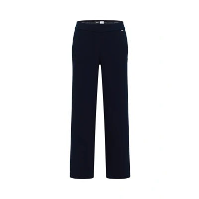 Abbildung von Cecil MIT Tapedetail Jogginghose, Damen, Größe: XSx30, Blau