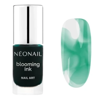 Abbildung von NEONAIL UV Nagellack Blooming Ink 7,2 ml Grün Tinte Aquarell Nail Art Nails Nageldesign Watercolor