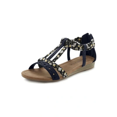 Abbildung von Lascana Riemensandalette, Damen, Größe: 38, Schwarz Schuhe