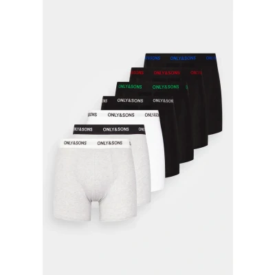 Abbildung von Only &amp; Sons Onsfitz Trunk 7 PACK Panties, Herren, Größe: Small, Black
