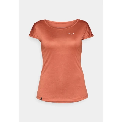 Abbildung von Salewa Puez Melange Dry T Shirt Damen, Etruskisches Rot Melange, XXL