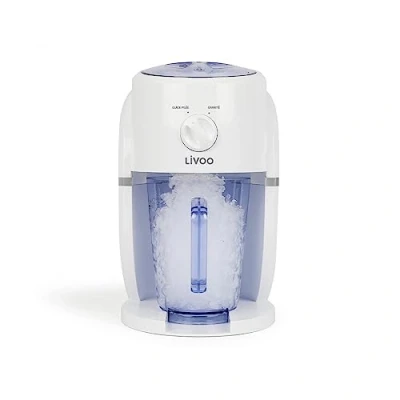 Abbildung von Livoo DOM430 Appareil 2 en 1 granités et glace pilée in Slush &amp; Crushed Ice, weiß