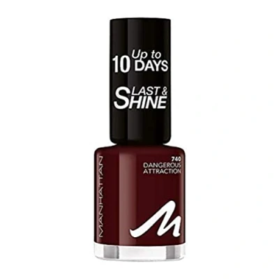 Abbildung von Manhattan Last und Shine Nagellack, Nr.740 Dangerous Attraction, 1er Pack (1 X 10 ml)