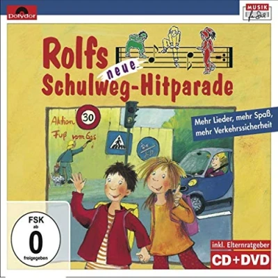 Abbildung von Rolfs Neue Schulweg Hitparade: mehr Lieder, Spaß, Verkehrssicherheit. Inkl. Elternratgeber (Musik für Dich /Rolf Zuckowski)