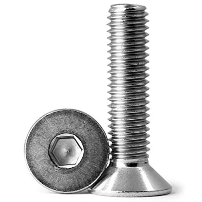 Abbildung von (40 Stück) M5x25mm Senkkopfschrauben mit Innensechskant Schrauben 304 Edelstahl Innensechskantschraube Vollgewinde