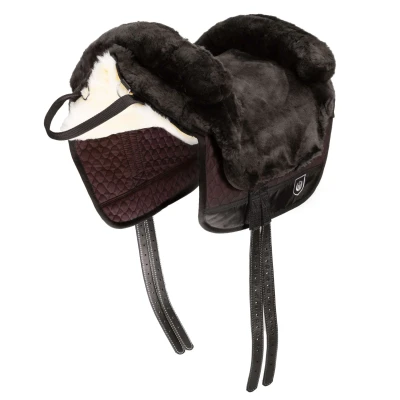 Abbildung von Werner Christ Bareback Pad Iberica Plus Braun/Natural Warmblut