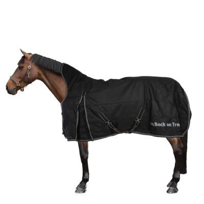 Abbildung von Back on Track Outdoordecke Brianna 50g Schwarz 140/191