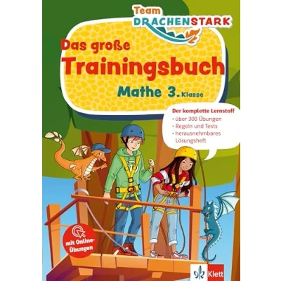 Abbildung von Klett Team Drachenstark Das großes Trainingsbuch Mathe 3. Klasse: Der komplette Lernstoff