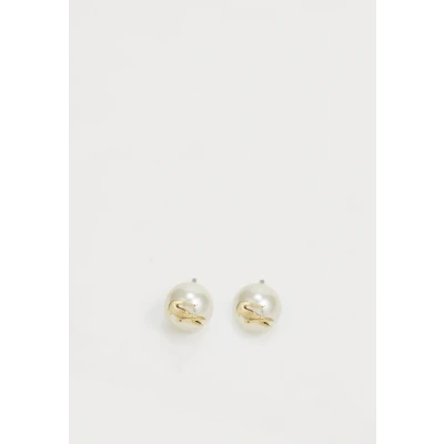 Abbildung von Lacoste Matchpoint Ohrringe white/goldcoloured, Damen, Größe: One Size, White/gold coloured
