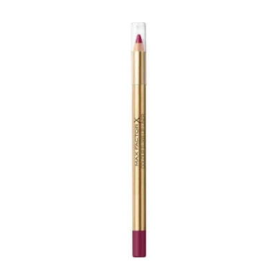 Abbildung von Max Factor Colour Elixir Lipliner, 70 Deep Berry, Lipliner für ideal definierte Lippen, mit geschmeidiger Textur und mattem Finish, verlängert die Haltbarkeit des Lippenstifts, 5 g