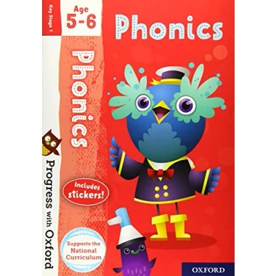 Abbildung von Progress with Oxford: Phonics Age 5 6 Practise for School Essential English Skills