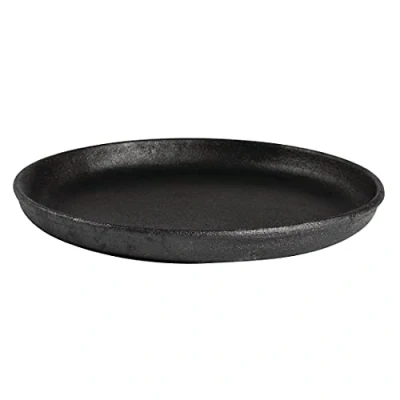Abbildung von Olympia GJ556 Runde Servierplatte aus Gusseisen, 220 mm, Schwarz