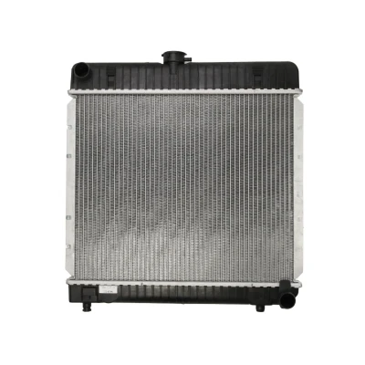 Abbildung von NRF 504250 Kühler, Motorkühlung Aluminium 485 416 29 mit Anbauteilen Kühlrippen gelötet MERCEDES BENZ: S Class Saloon, W123 Saloon kfzteile, mister
