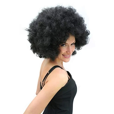 Abbildung von WIG ME UP PW0011 P103 Afro Perücke, schwarz, 70er
