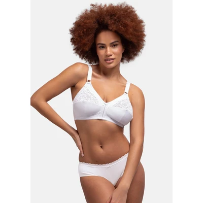 Abbildung von Dorina Monica NON Padded Triangel BH, Damen, Größe: 85E, White