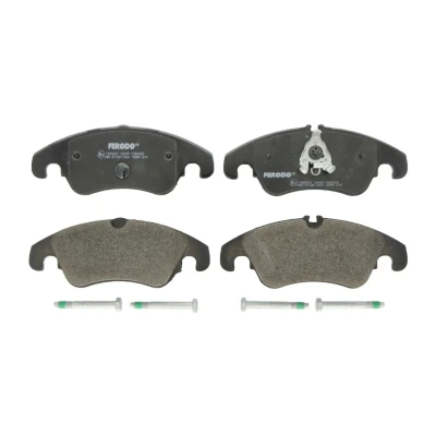 Abbildung von FERODO PREMIER ECO FRICTION FDB4268 Bremsbelagsatz für Verschleißwarnanzeiger vorbereitet mit Kolbenclip Zubehör FORD: Focus 2