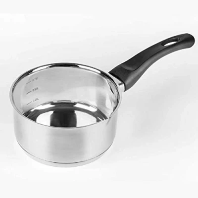 Abbildung von Vier K16 Kochtopf, 16 cm Durchmesser, Edelstahl,