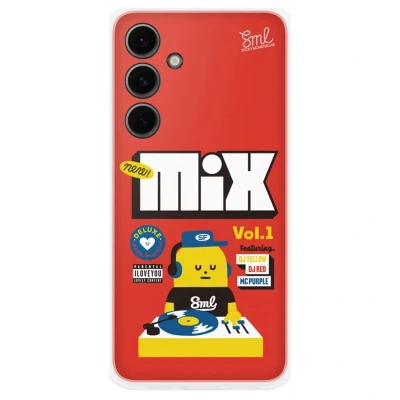 Abbildung von Samsung Flipsuit TPU Back Cover Rot Galaxy S24 FE