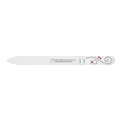 Abbildung von nippes Solingen profi Swarovski Glasnagelfeile 14 cm Beidseitig verwendbar Schonende Nagelpflege Langanhaltende Wirkung Präzisionsfeile für Maniküre und Pediküre