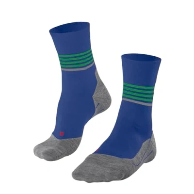 Abbildung von FALKE Herren Laufsocken RU4 Endurance M So Baumwolle Funktionsmaterial antiblasen 1 Paar, Blau Yve 6714, 44 45