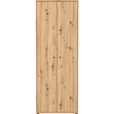 Abbildung von FORTE TEMPRA 2 Schrank 70 80, türig, Mehrzweckschrank, Aktenschrank oder Büroschrank, Holz Dekor Artisan Eiche, Holzwerkstoff, 73.7 cm breit x 197.5 hoch 34.8 tief