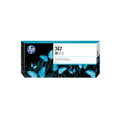 Abbildung von HP 747 (P2V86A) Original Tintenpatrone, Fototinte für DesignJet, Grau