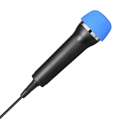 Abbildung von Lioncast Windschutz Mikrofon aus Schaumstoff für USB Schutz Wiederverwendbar und Waschbar Popschutz Party, Karaoke, Outdoor Aktivitäten 4 Stück, Bunt