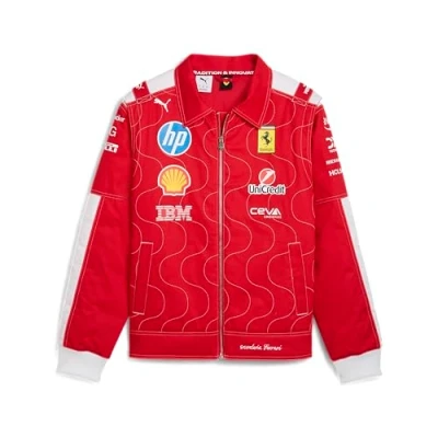 Abbildung von Puma Scuderia Ferrari HP TEAM Monza RENN Trainingsjacke, Herren, Größe: XXL, Rosso corsa