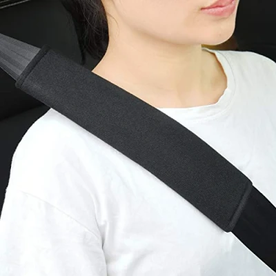 Abbildung von MIKAFEN 2 Stück Gurtpolster Auto Kinder, Sicherheitsgurt Bügel Gurtschutz, Schulterpolster Schlafkissen Nackenstütze für Kinder