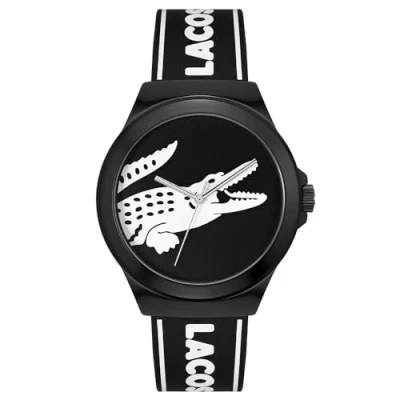 Abbildung von Lacoste Analog Quarzuhr für Herren mit Schwarzes Silikonarmband 2011185