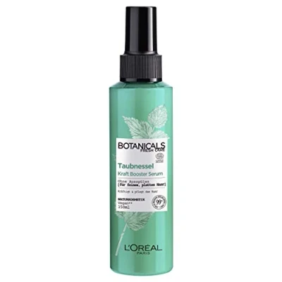 Abbildung von Botanicals Kraft Booster Serum ohne Silikone, Für feines, plattes Haar, Vegane Naturkosmetik, Taubnessel Haarserum, 1 x 150 ml