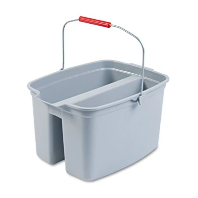 Abbildung von Rubbermaid Commercial Products 19qt Double Pail Grey