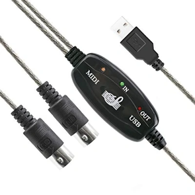 Abbildung von DIGIFLEX USB auf MIDI KEYBOARD PC SCHNITTSTELLE/KONVERTER/KABEL